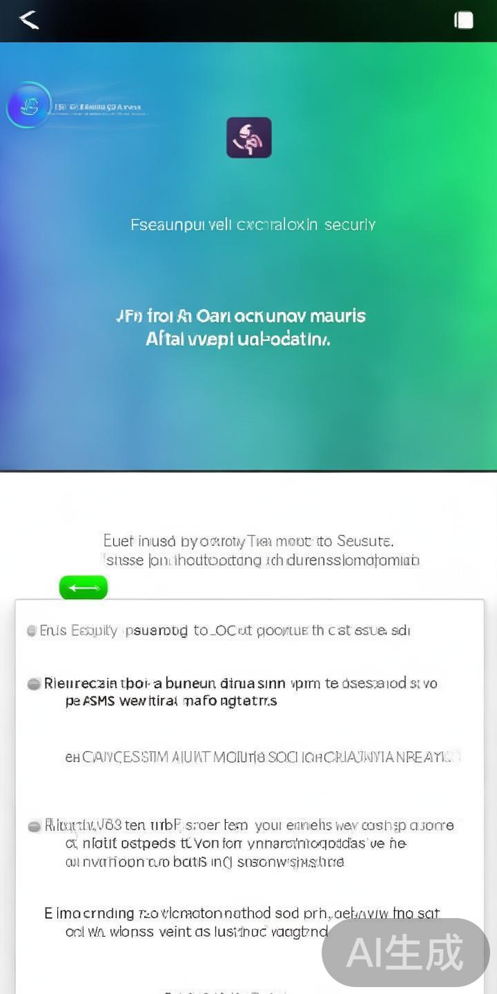 账号安全保护：建议用户开启二级验证（如手机验证、绑
